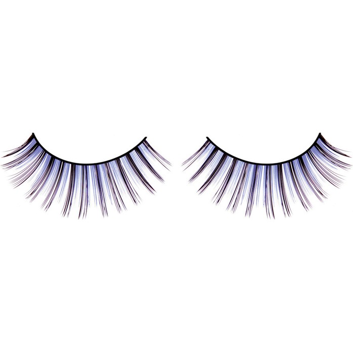 Сине-фиолетовые длинные ресницы - Eyelashes Collection