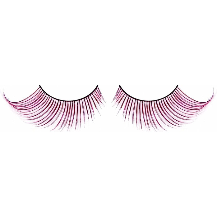 Светло-розовые ресницы-перья - Eyelashes Collection