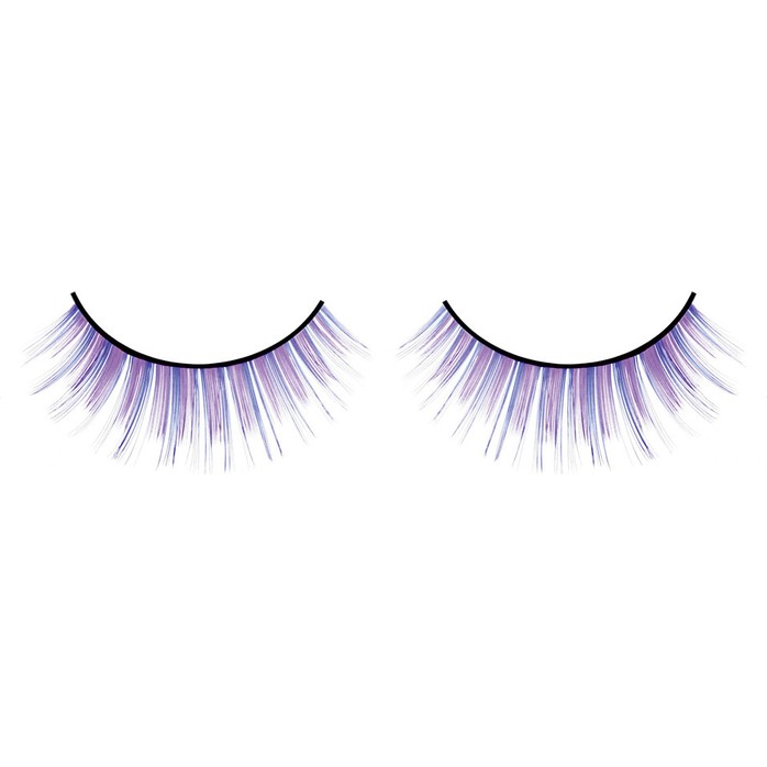 Сине-фиолетовые длинные реснички - Eyelashes Collection