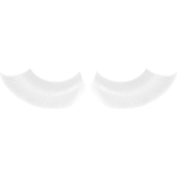 Белые ресницы-перья - Eyelashes Collection