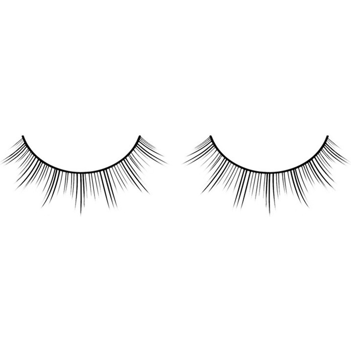 Чёрные накладные с чередованием длины Deluxe - Eyelashes Collection