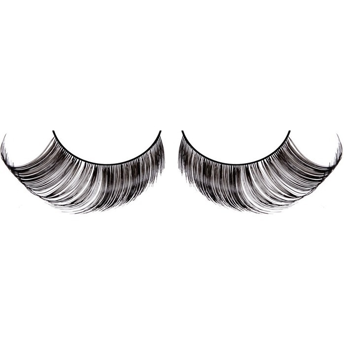 Черные ресницы-перья с завитками - Eyelashes Collection