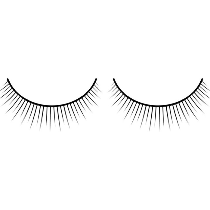 Пушистые черные ресницы - Eyelashes Collection