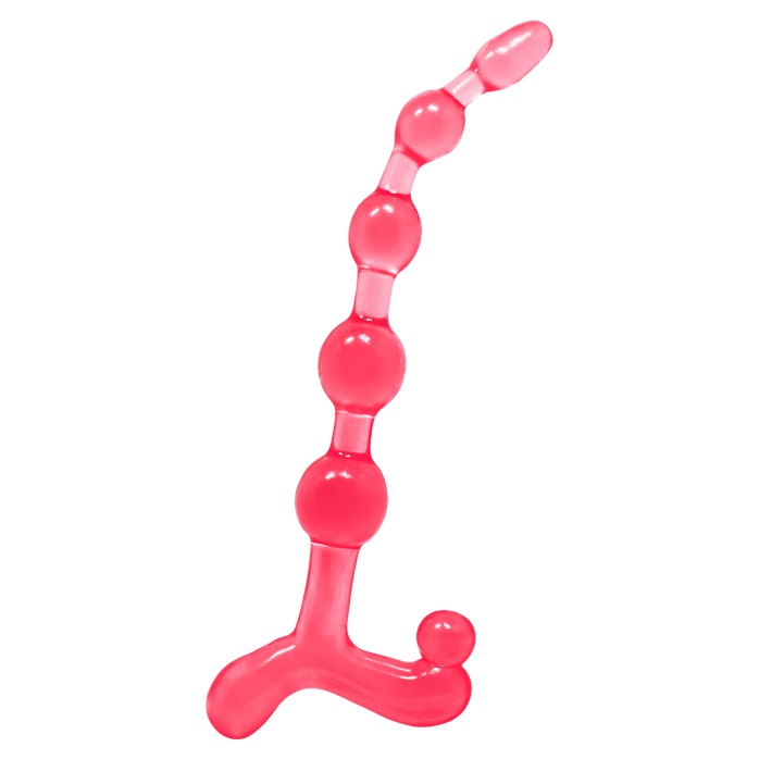 Розовый анальный стимулятор - 22 см