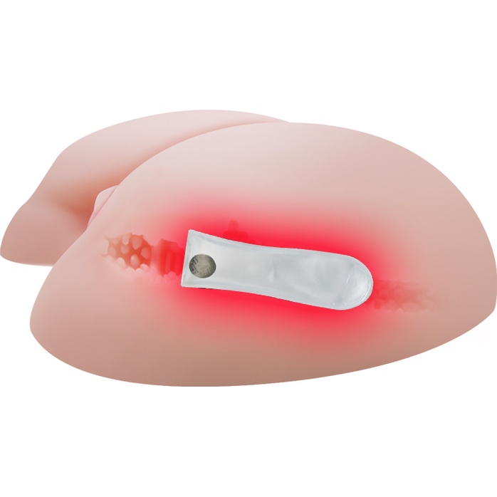 Вибрирующий мастурбатор-попка с ротацией и пультом управления. Фотография 5.