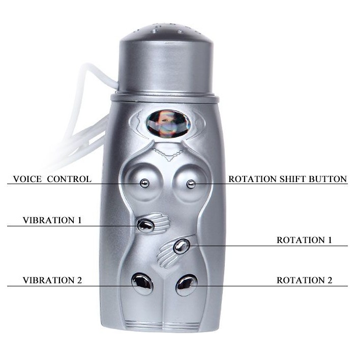 Мастурбатор-вагина в виде миниатюрной пышногрудой красотки. Фотография 4.