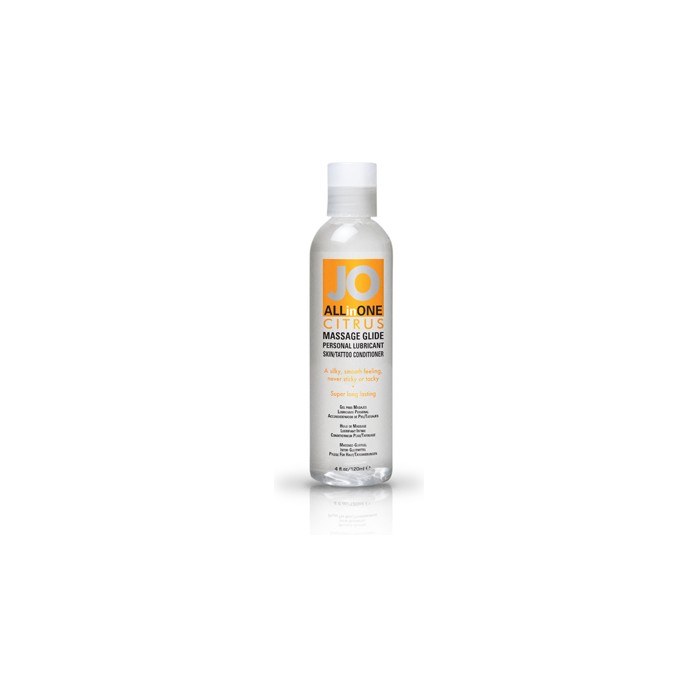Массажный гель-масло ALL-IN-ONE Massage Oil Citrus с ароматом цитруса - 120 мл