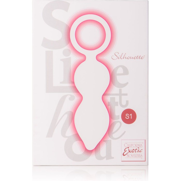 Красный анальный вибромассажер Silhouette S1 - 9 см - Silhouettes. Фотография 7.