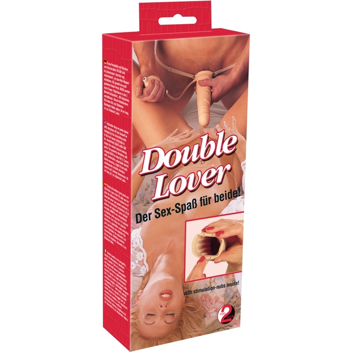 Насадка-фаллопротез Double Lover - 20 см - You2Toys. Фотография 10.