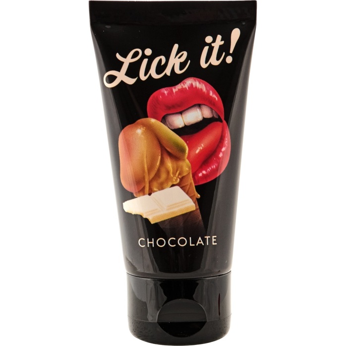 Съедобная смазка Lick It с ароматом белого шоколада - 50 мл - Lick it