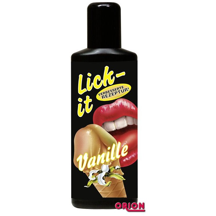 Съедобная смазка Lick It с ароматом ванили - 100 мл - Lick it