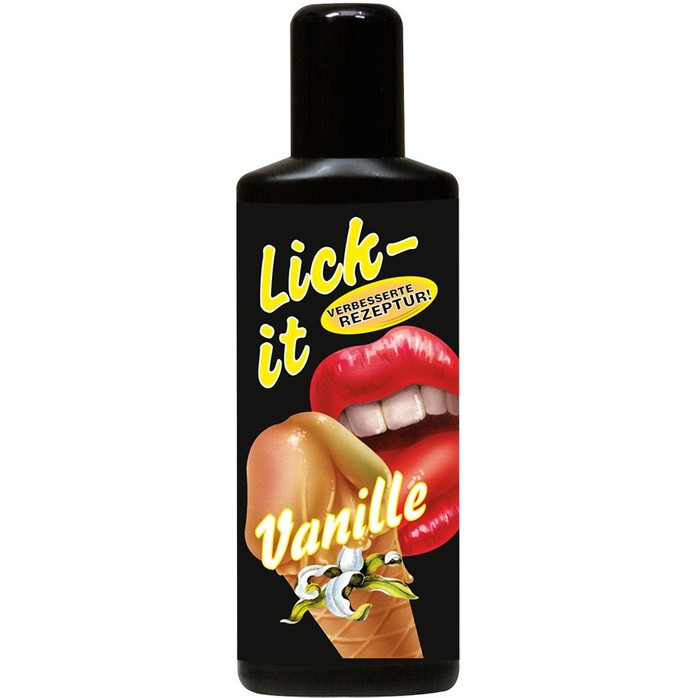 Съедобная смазка Lick It с ароматом ванили - 50 мл - Lick it
