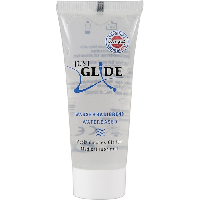 Гель-смазка на водной основе Just Glide - 20 мл - Just Glide