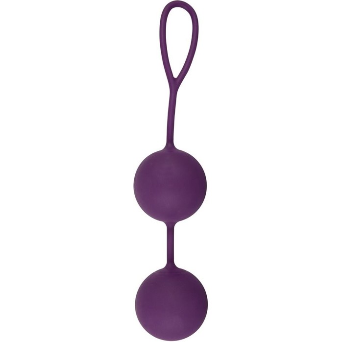 Большие фиолетовые вагинальные шарики XXL Balls - Smile
