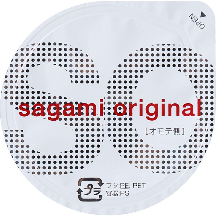 Ультратонкий презерватив Sagami Original 0.02 - 1 шт - Sagami Original. Фотография 4.