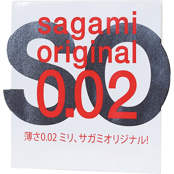 Ультратонкий презерватив Sagami Original 0.02 - 1 шт - Sagami Original
