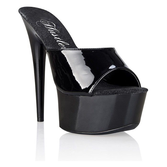 Черные классические сабо Black Dance