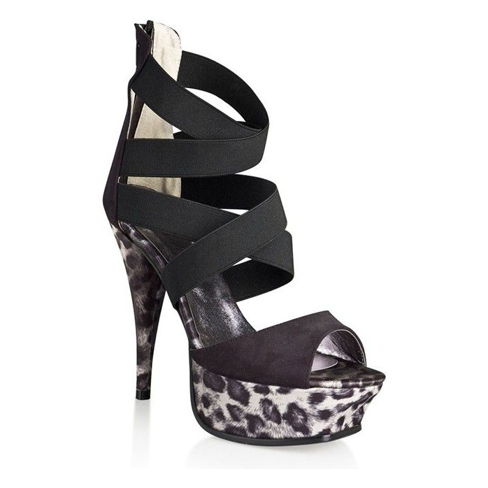 Сексуальные босоножки из искусственной замши Smooth Leo