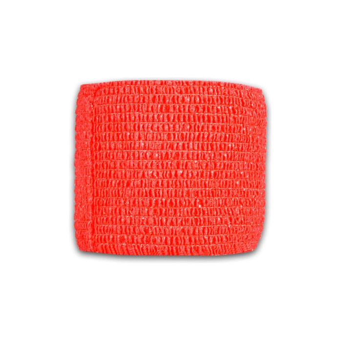 Широкая перевязочная лента красного цвета - 230 см