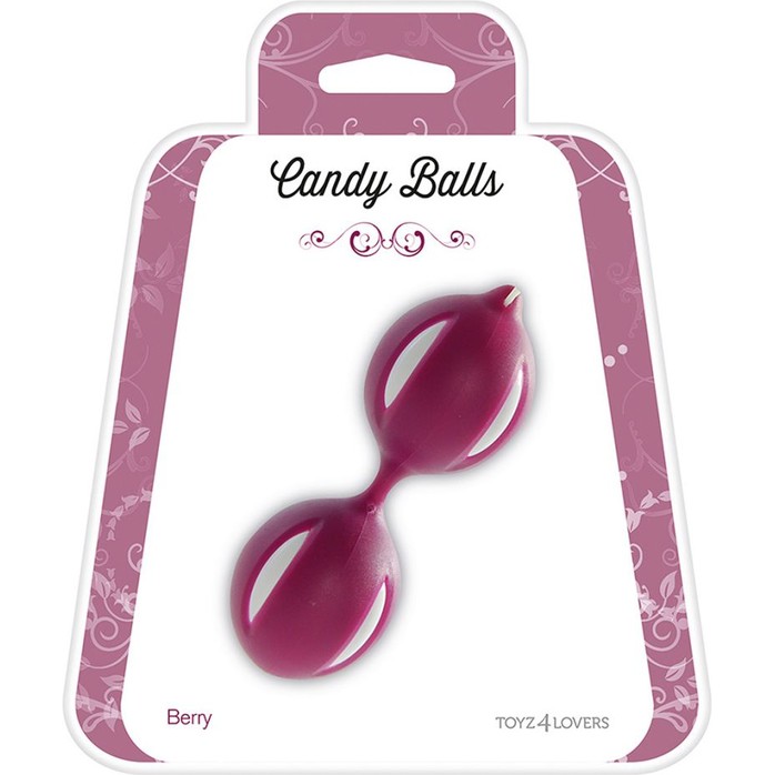 Пурпурные вагинальные шарики CANDY BALLS BERRY - Candy Balls