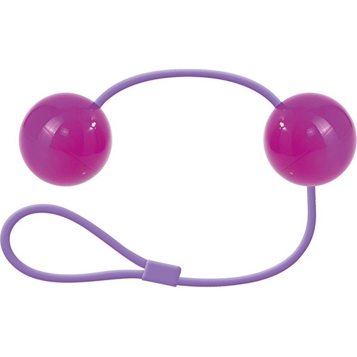 Пурпурные вагинальные шарики PALLINE CANDY BALLS PURPLE - Candy Balls. Фотография 2.