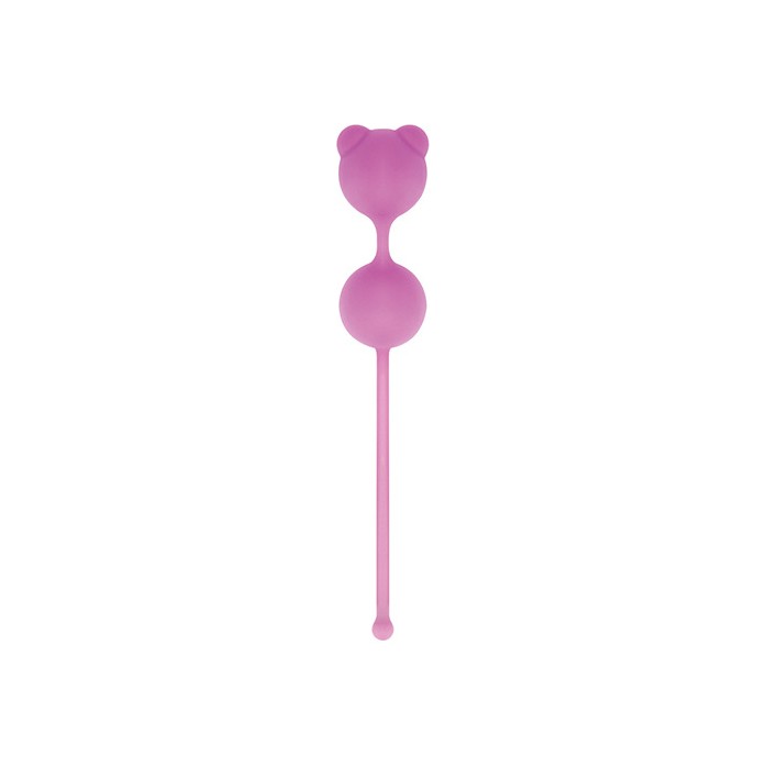 Розовые вагинальные шарики PUSSYNUT DOUBLE SILICONE - Silicone