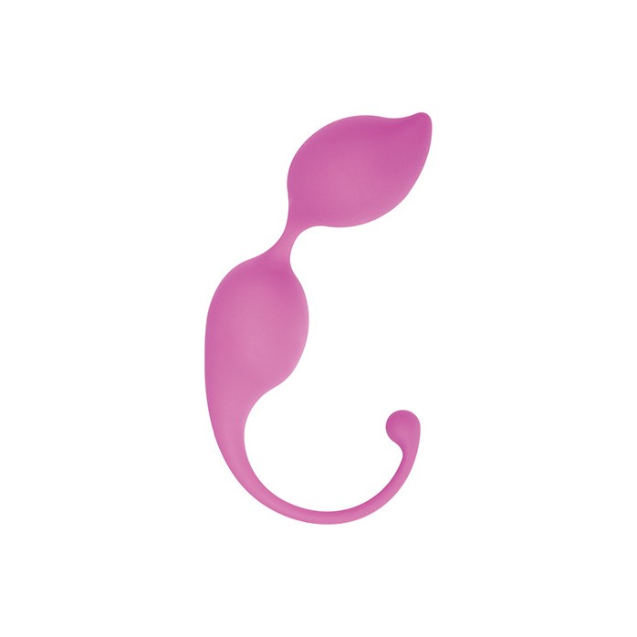 Розовые вагинальные шарики TRIGGER SILICONE PINKY - Silicone