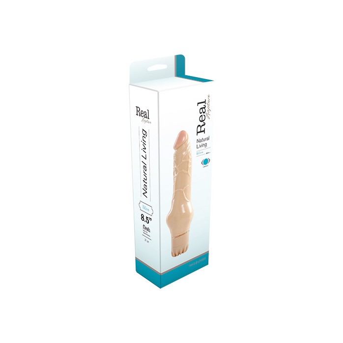 Реалистичный вибромассажёр REALISTIC VIBRATOR REAL RAPTURE BILLOW - 21 см - Real Rapture. Фотография 2.