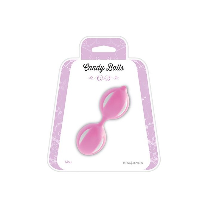 Розовые вагинальные шарики CANDY BALLS MOU PINK - Candy Balls. Фотография 2.