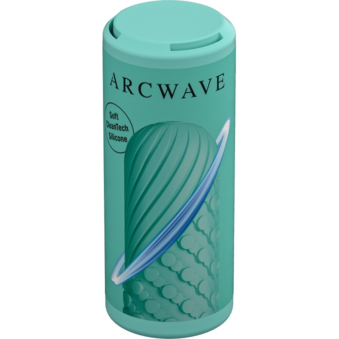 Мятный двусторонний мастурбатор Arcwave Ghost Pocket Stroker. Фотография 11.