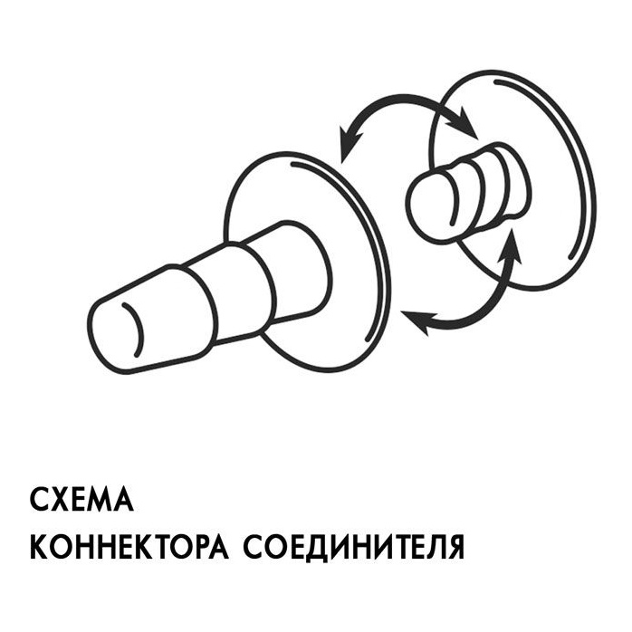 Черные трусики для страпона в комплекте с коннектором. Фотография 7.