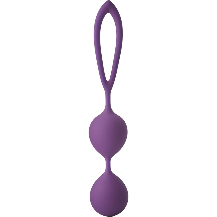 Фиолетовые вагинальные шарики Flirts Kegel Balls - Flirts. Фотография 10.