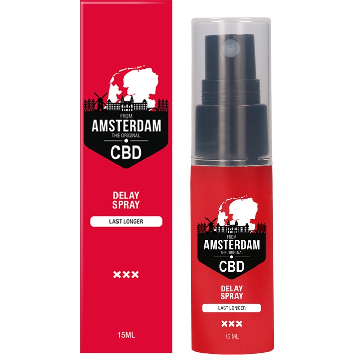 Пролонгирующий спрей CBD from Amsterdam Delay Spray - 15 мл - Pharmquests