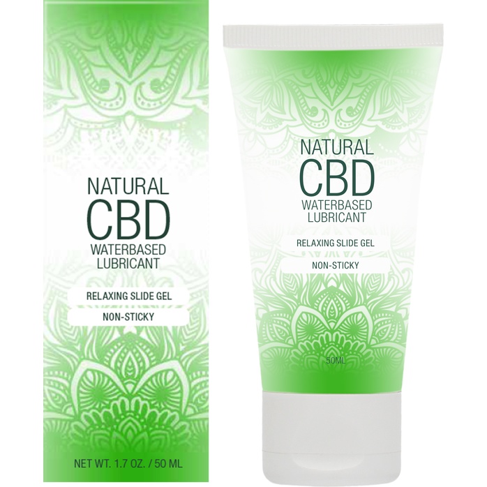 Лубрикант на водной основе Natural CBD Waterbased Lubricant - 50 мл - Pharmquests