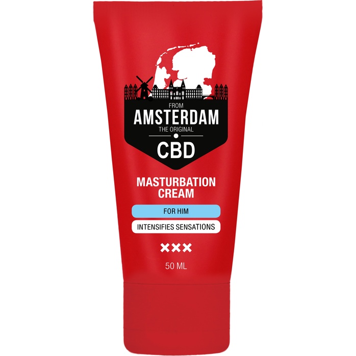 Крем для мастурбации для мужчин CBD from Amsterdam Masturbation Cream For Him - 50 мл - Pharmquests. Фотография 5.