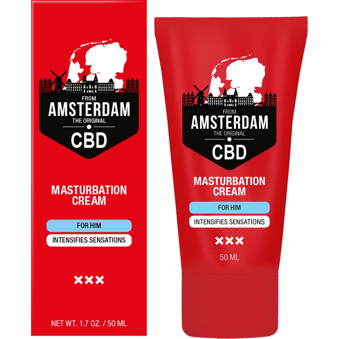 Крем для мастурбации для мужчин CBD from Amsterdam Masturbation Cream For Him - 50 мл - Pharmquests