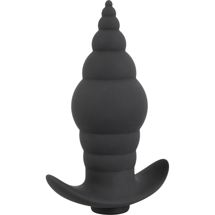 Черная анальная вибропробка RC Butt Plug - 9,6 см - You2Toys. Фотография 7.