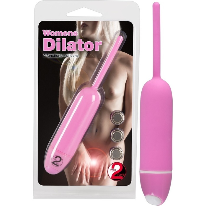 Розовый женский уретральный дилятор Womens Dilator - You2Toys. Фотография 3.