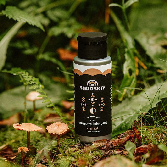 Анальный лубрикант на водной основе SIBIRSKIY с ароматом грецкого ореха - 100 мл. Фотография 3.
