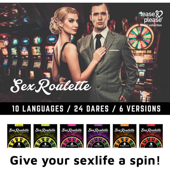 Настольная игра-рулетка Sex Roulette Foreplay. Фотография 5.