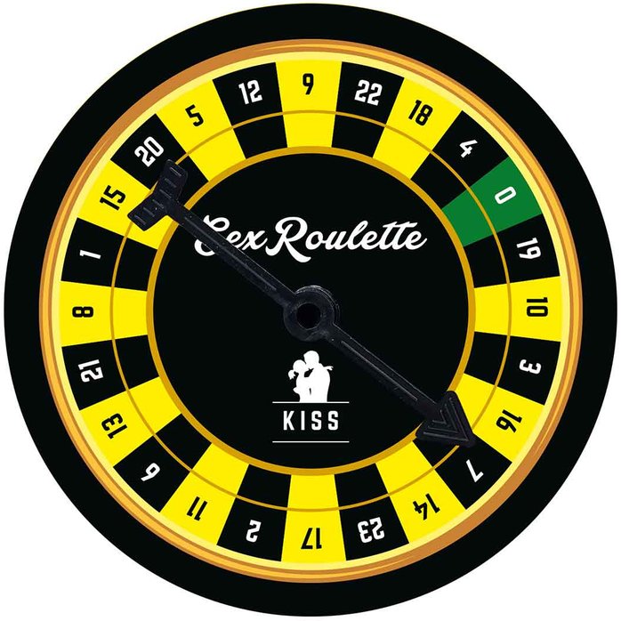 Настольная игра-рулетка Sex Roulette Kiss. Фотография 3.