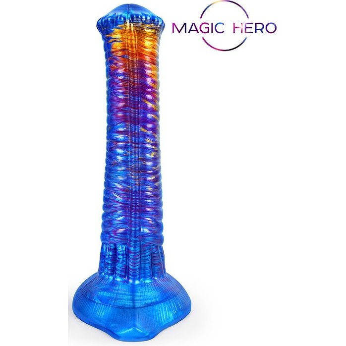Фантазийный фаллоимитатор на присоске - 24,5 см - MAGIC HERO