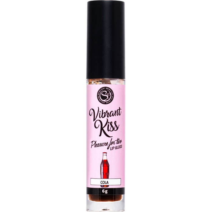 Бальзам для губ Lip Gloss Vibrant Kiss со вкусом колы - 6 гр