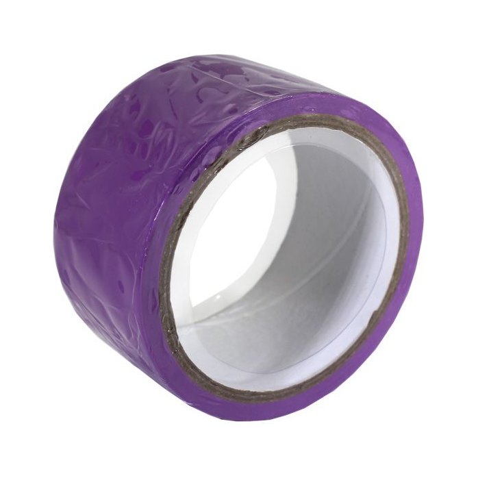 Фиолетовый скотч для связывания Bondage Tape - 15 м