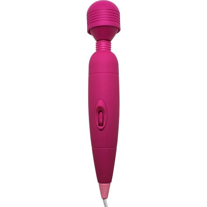 Розовый жезловый вибратор - 25,5 см