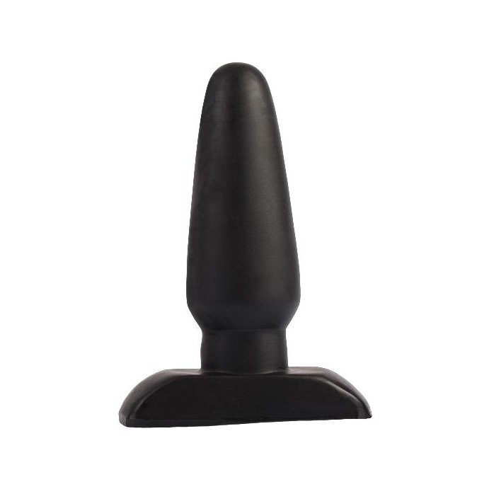 Черная анальная пробка Anal 4.6 Inch Anal Plug - 11,8 см