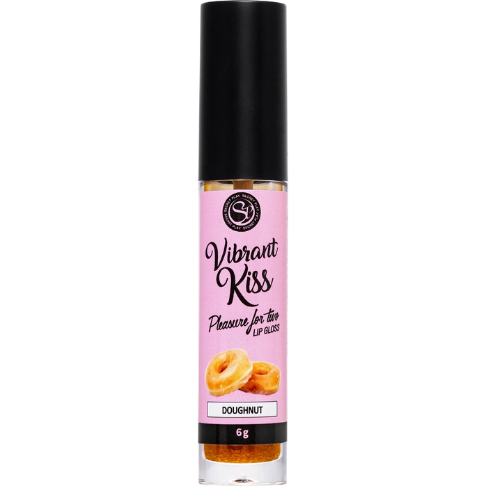 Бальзам для губ Lip Gloss Vibrant Kiss со вкусом пончиков - 6 гр