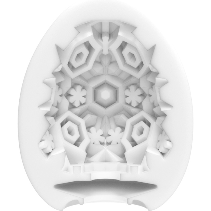 Мастурбатор-яйцо Snow Crystal - EGG Series. Фотография 2.