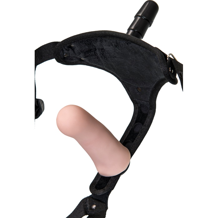 Женские трусики для страпона Emery c вагинальной пробкой - RealStick Strap-On. Фотография 8.