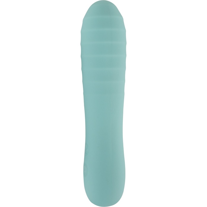 Аквамариновый мини-вибратор Straight Vibrator - 16,4 см - You2Toys